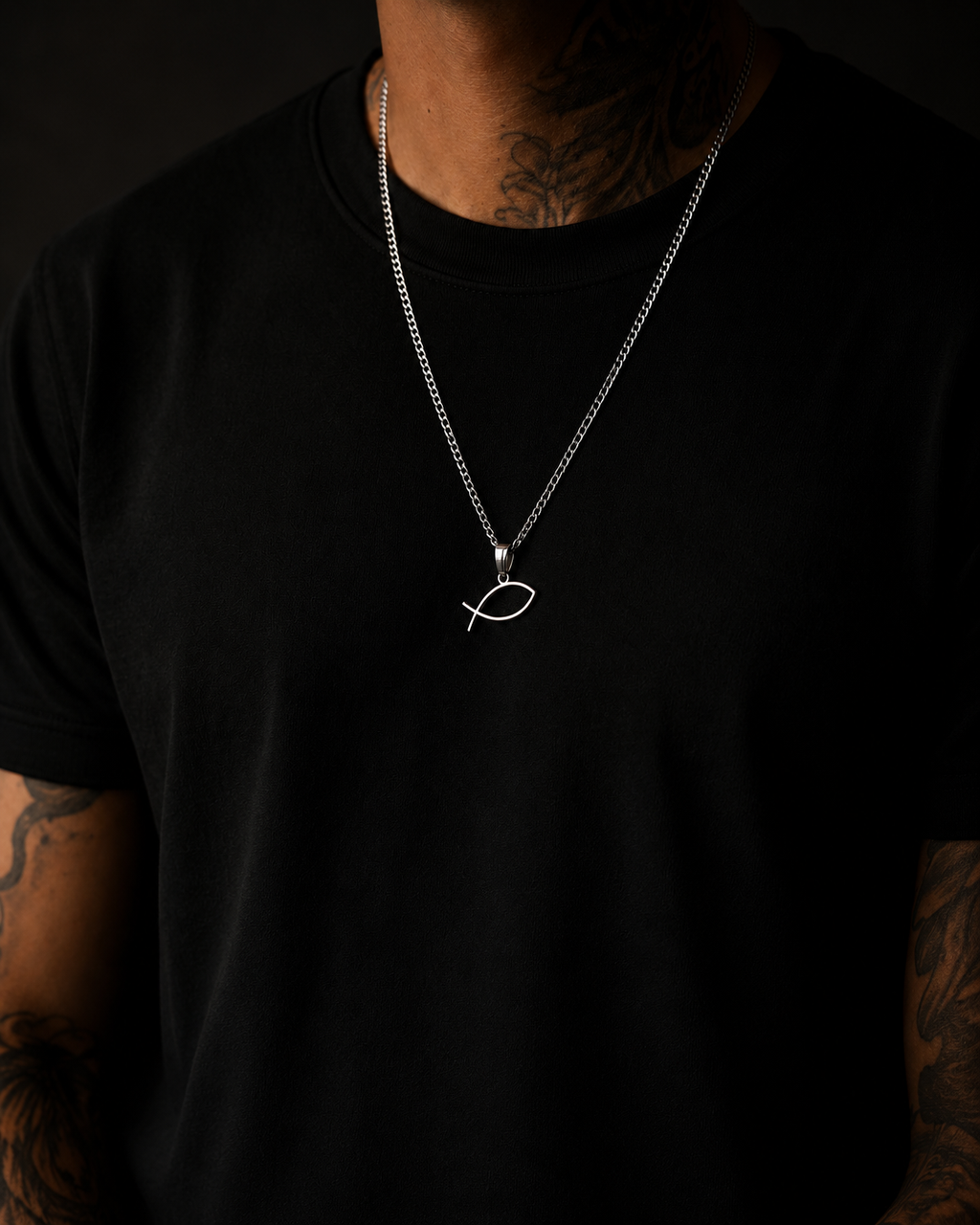Collar Ichthys de Plata 925 — El símbolo secreto de los primeros cristianos