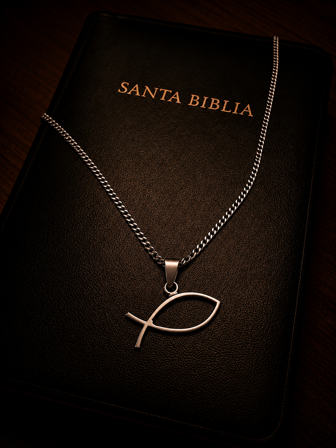 Collar Ichthys de Plata 925 — El símbolo secreto de los primeros cristianos