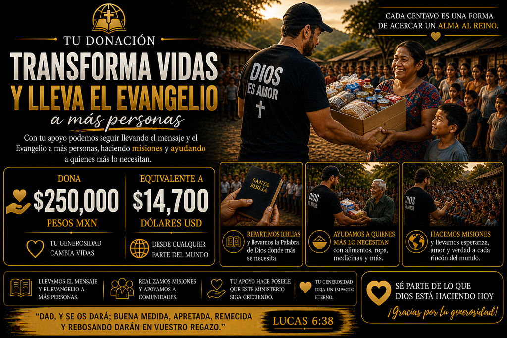 GRACIAS A TU APORTACIÓN PODEMOS SEGUIR CAMBIANDO VIDAS!