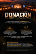 Donación a la Iglesia de La Palabra Mx A.C.